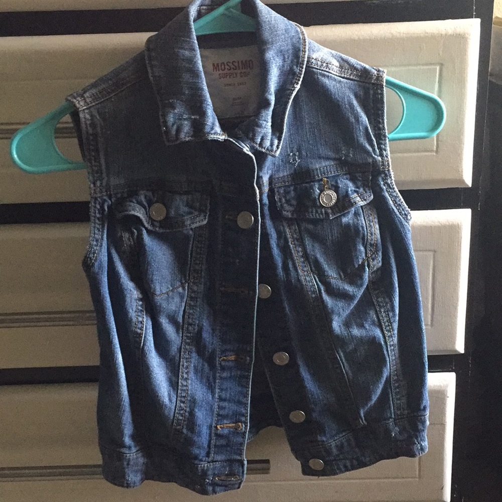 Short Sleeve Denim Jacket